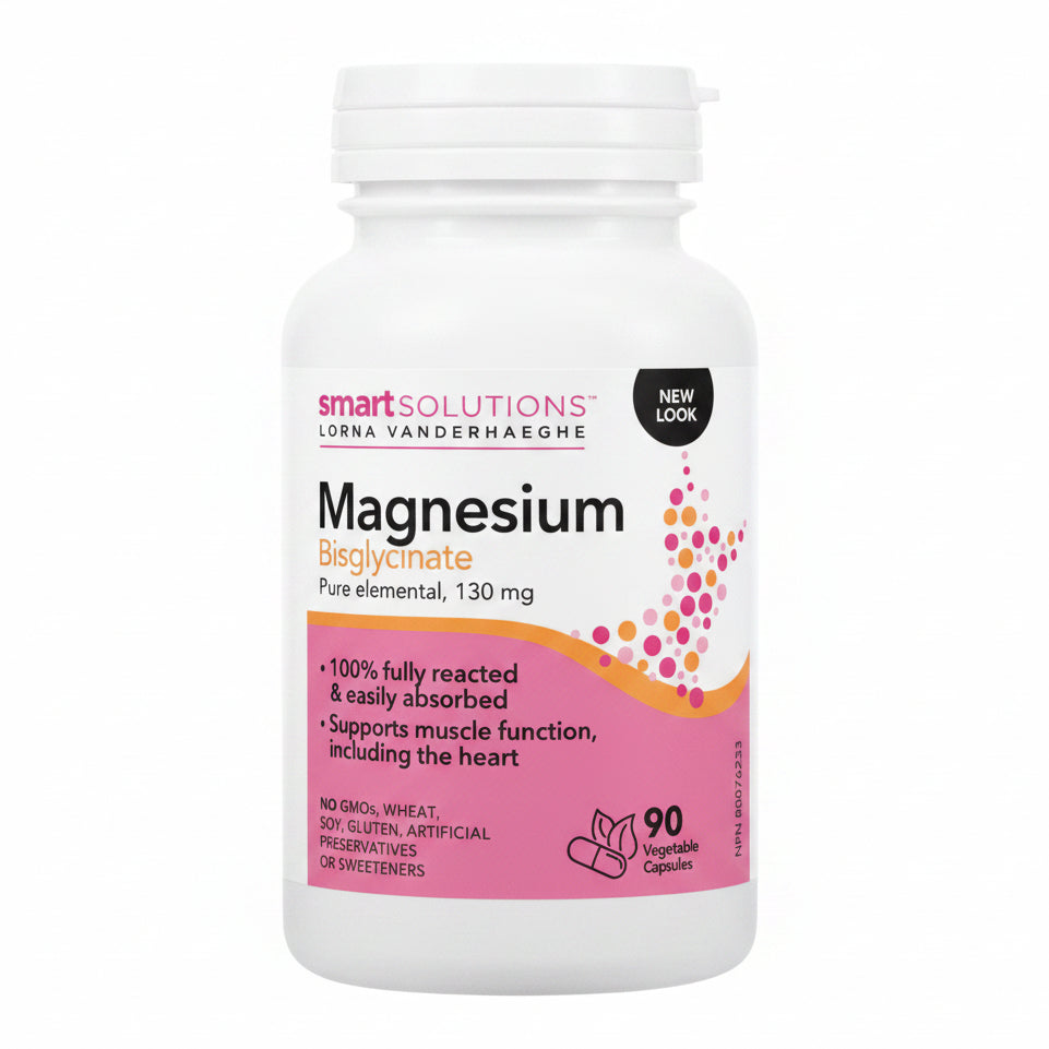 Smart Solutions Magnesium Bisglycinate 90 Veg Capsules - Nutrition Plus