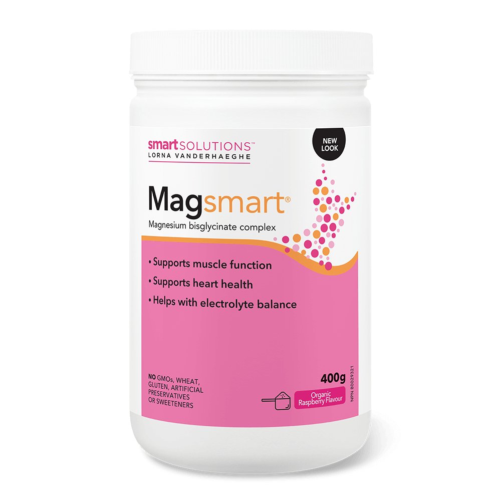 Smart Solutions MAGsmart Powder 400 Grams, Raspberry - Nutrition Plus