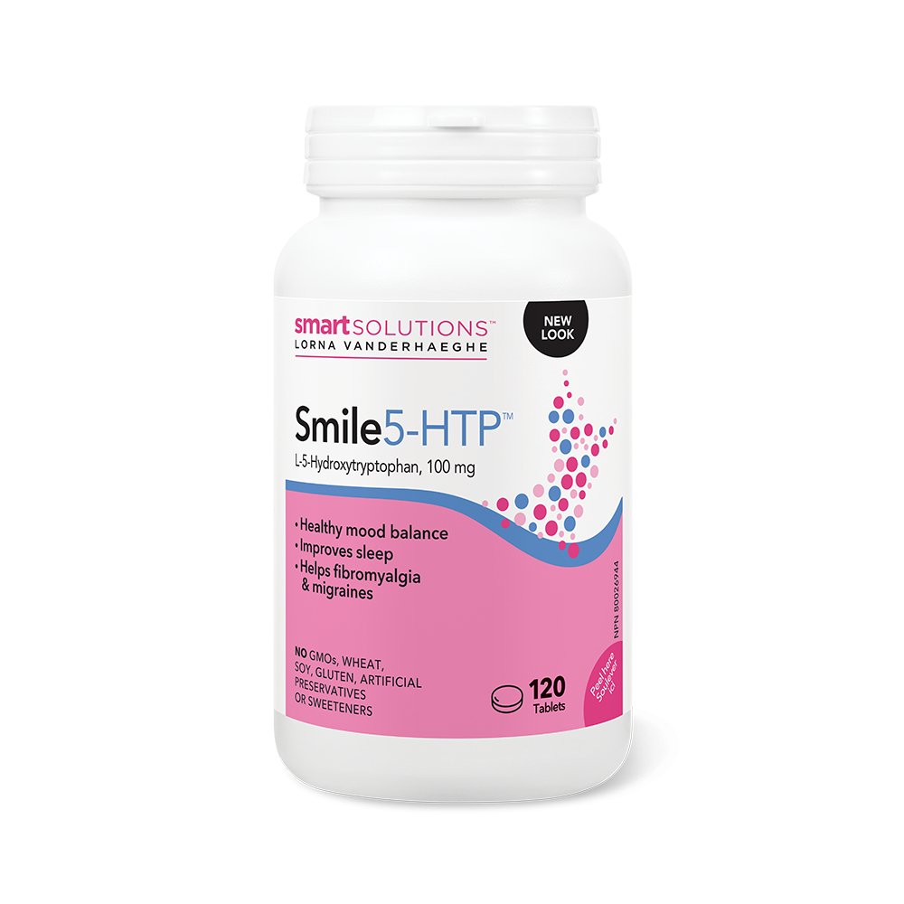 Smart Solutions Smile 5-HTP 120 Veggie Capsules - Nutrition Plus