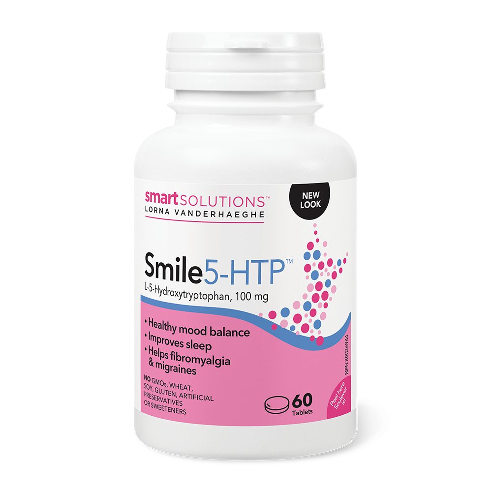 Smart Solutions Smile 5-HTP 60 Veggie Capsules - Nutrition Plus