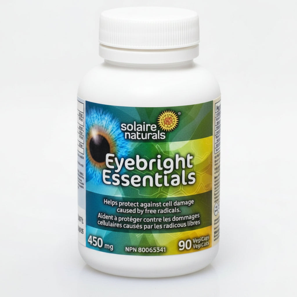 Solaire Naturals Eyebright Essentials 90 Vegi Caps - Nutrition Plus