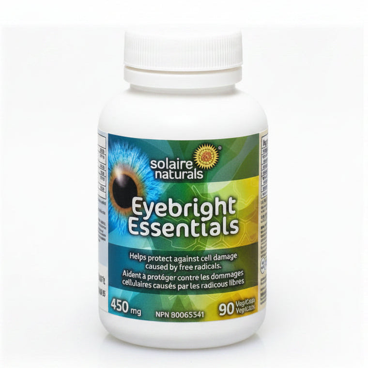 Solaire Naturals Eyebright Essentials 90 Vegi Caps - Nutrition Plus