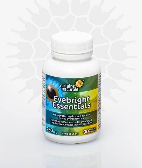 Solaire Naturals Eyebright Essentials 90 Vegi Caps - Nutrition Plus