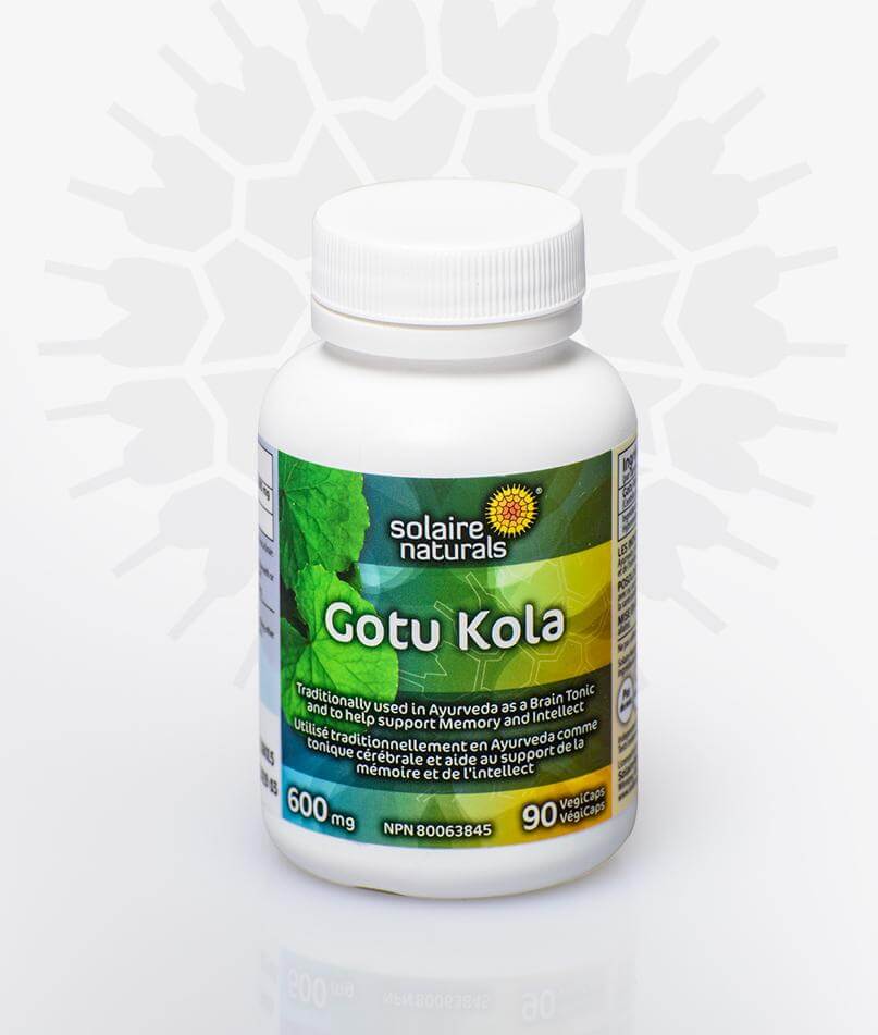 Solaire Naturals Gotu Kola 90 Veg Caps - Nutrition Plus