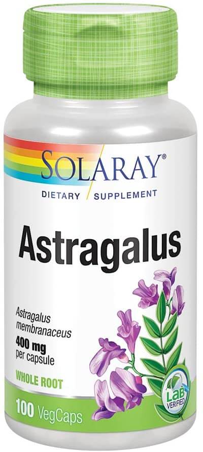 Solaray Astragalus 400 mg 100 Veg Capsules - Nutrition Plus