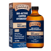 Thumbnail for Sovereign Copper Bio-Active Copper Hydrosol Liquid 10PPM 236mL - Nutrition Plus