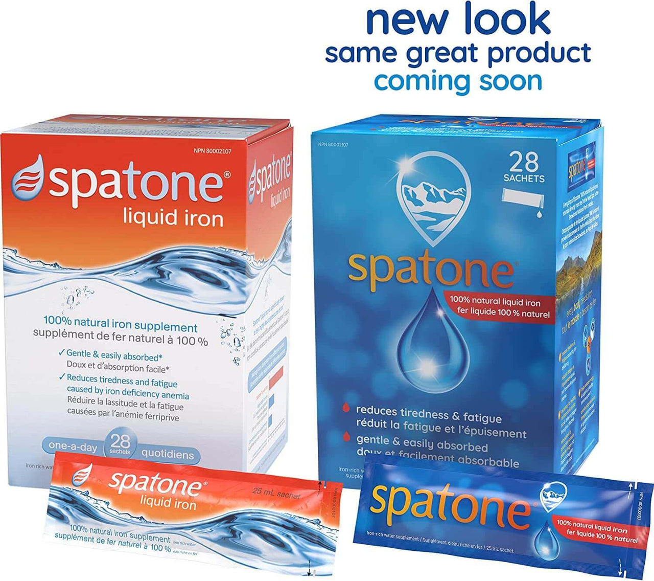 Spatone 1 Month Supply Liquid Iron 700mL 28 Sachets - Nutrition Plus