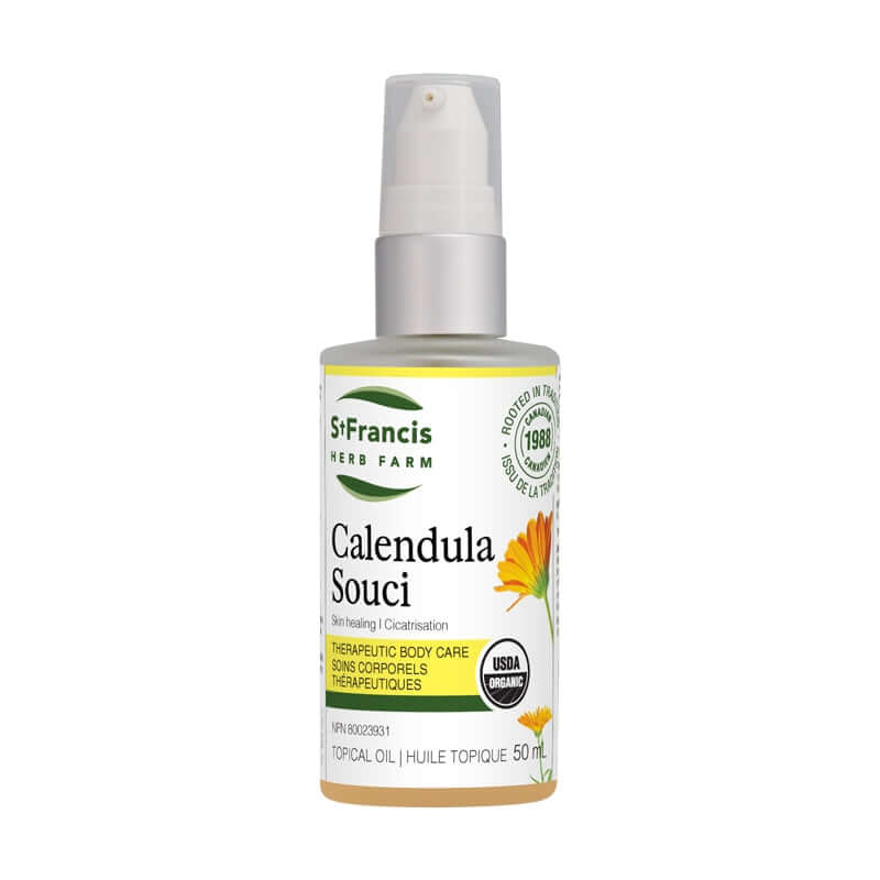 St Francis Calendula Oil 50mL - Nutrition Plus