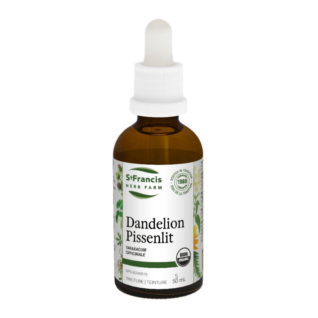 St. Francis Dandelion Tincture 50mL - Nutrition Plus