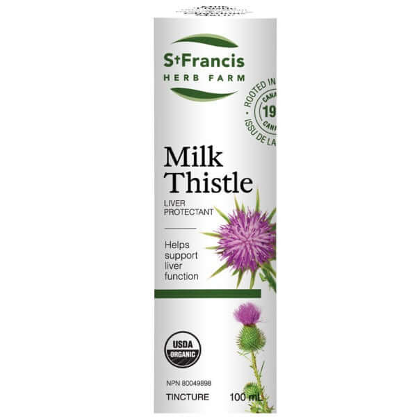 St. Francis Milk Thistle Tincture 100mL - Nutrition Plus