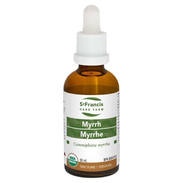 St. Francis Myrrh Tincture 50mL - Nutrition Plus