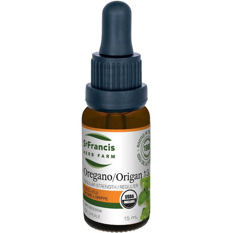 St. Francis Oregano Oil 1:3 15mL - Nutrition Plus