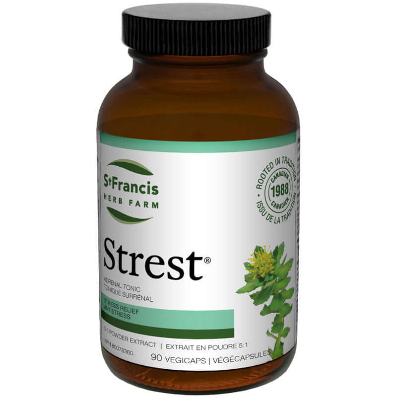 St. Francis Strest 90 Veg Capsules - Nutrition Plus