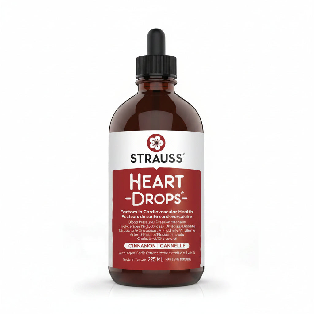 Strauss HeartDrops Herbal Heart Supplements - Nutrition Plus