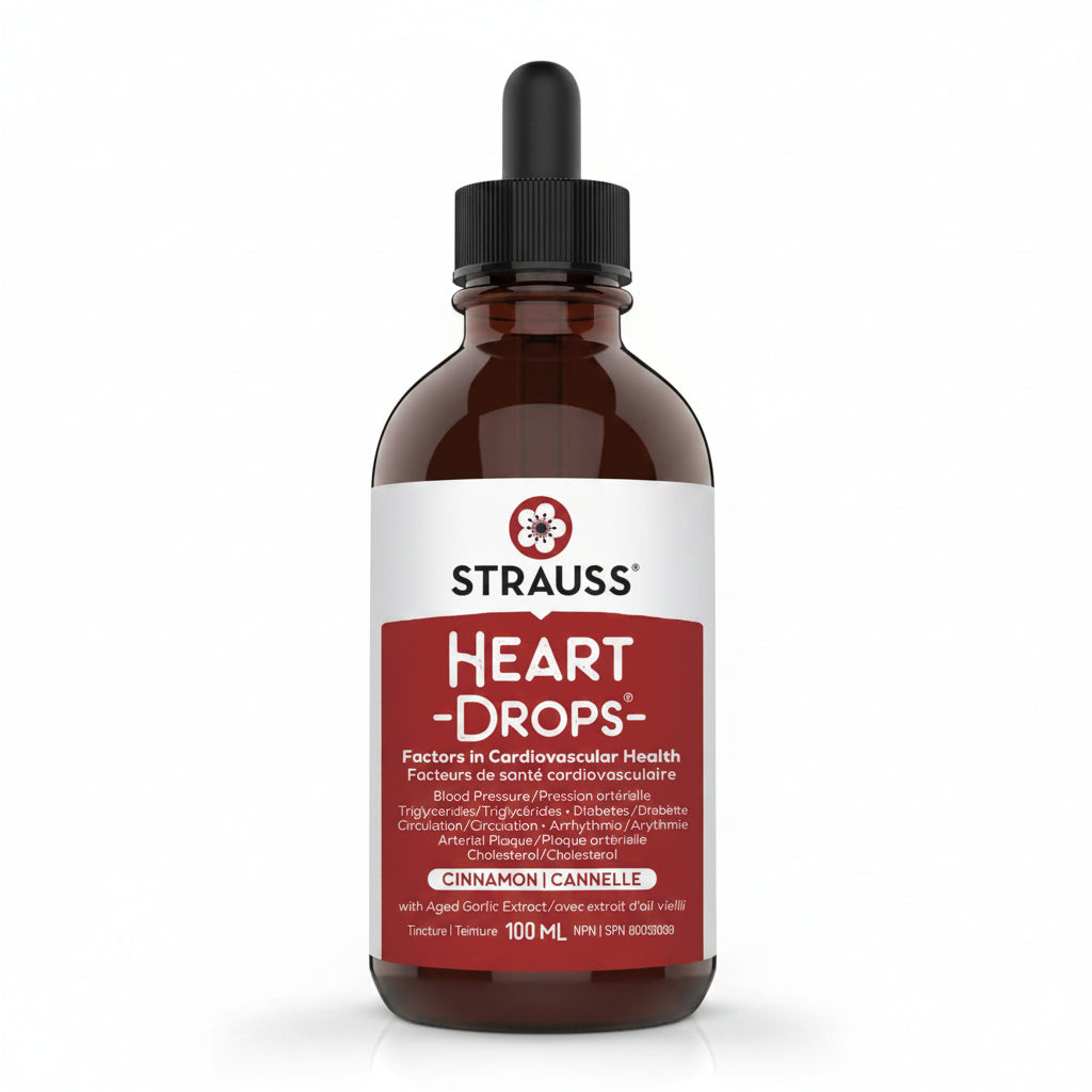 Strauss HeartDrops Herbal Heart Supplements - Nutrition Plus