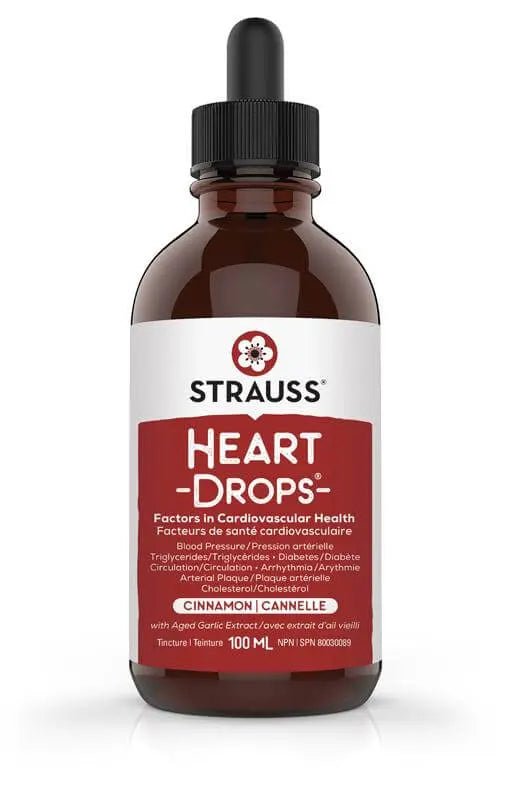 Strauss HeartDrops Herbal Heart Supplements - Nutrition Plus