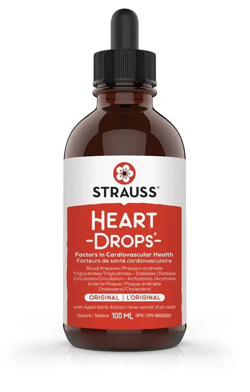 Strauss HeartDrops Herbal Heart Supplements - Nutrition Plus