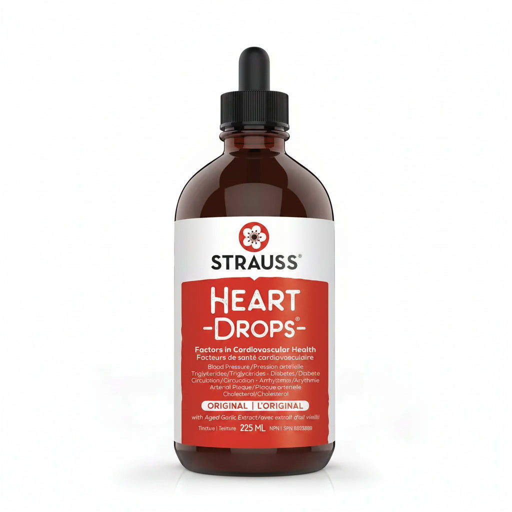 Strauss HeartDrops Herbal Heart Supplements - Nutrition Plus