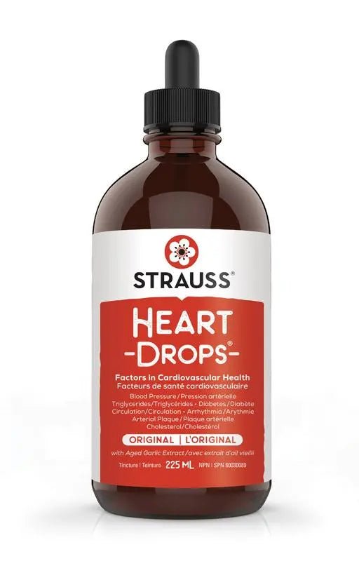 Strauss HeartDrops Herbal Heart Supplements - Nutrition Plus