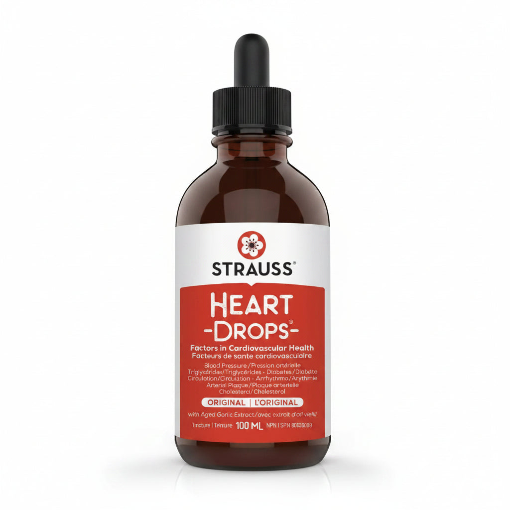 Strauss HeartDrops Herbal Heart Supplements - Nutrition Plus
