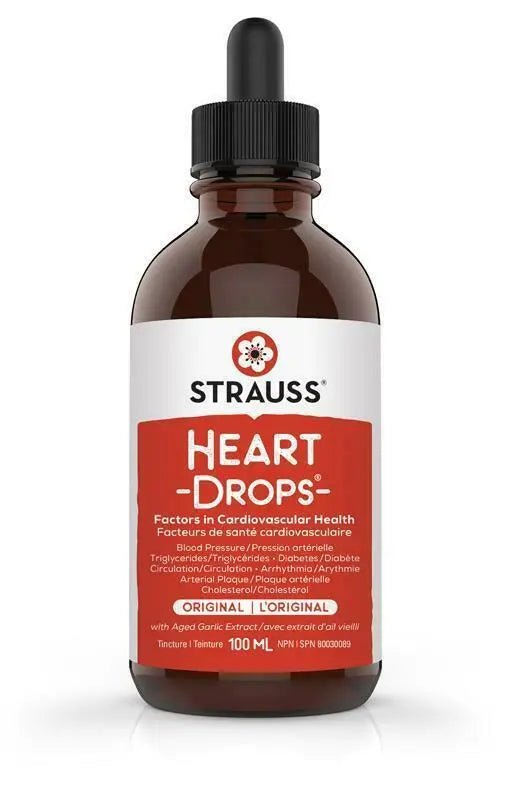 Strauss HeartDrops Herbal Heart Supplements - Nutrition Plus
