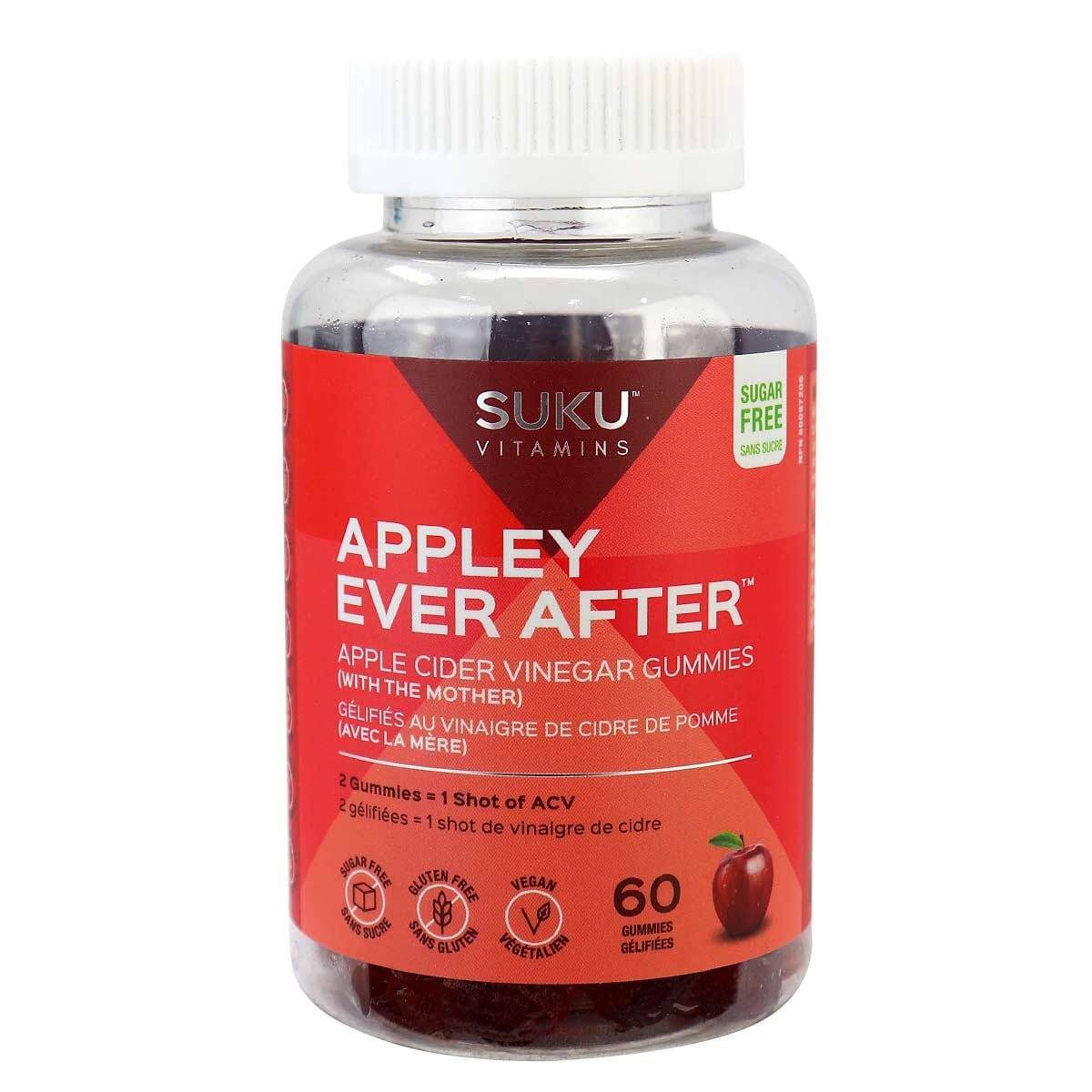 Suku Vitamins Appley Ever After 60 Gummies - Nutrition Plus