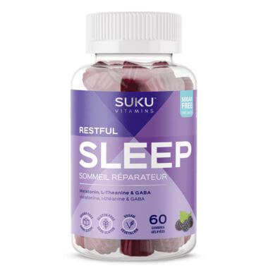 Suku Vitamins Restful Sleep 60 Gummies - Nutrition Plus