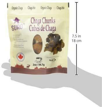 Suro Organic Canadian Chaga Chunks 56.7 Grams - Nutrition Plus