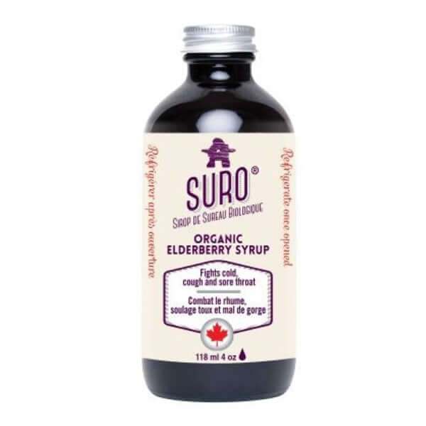 Suro Organic Elderberry Syrup 118 ml Syrup - Nutrition Plus