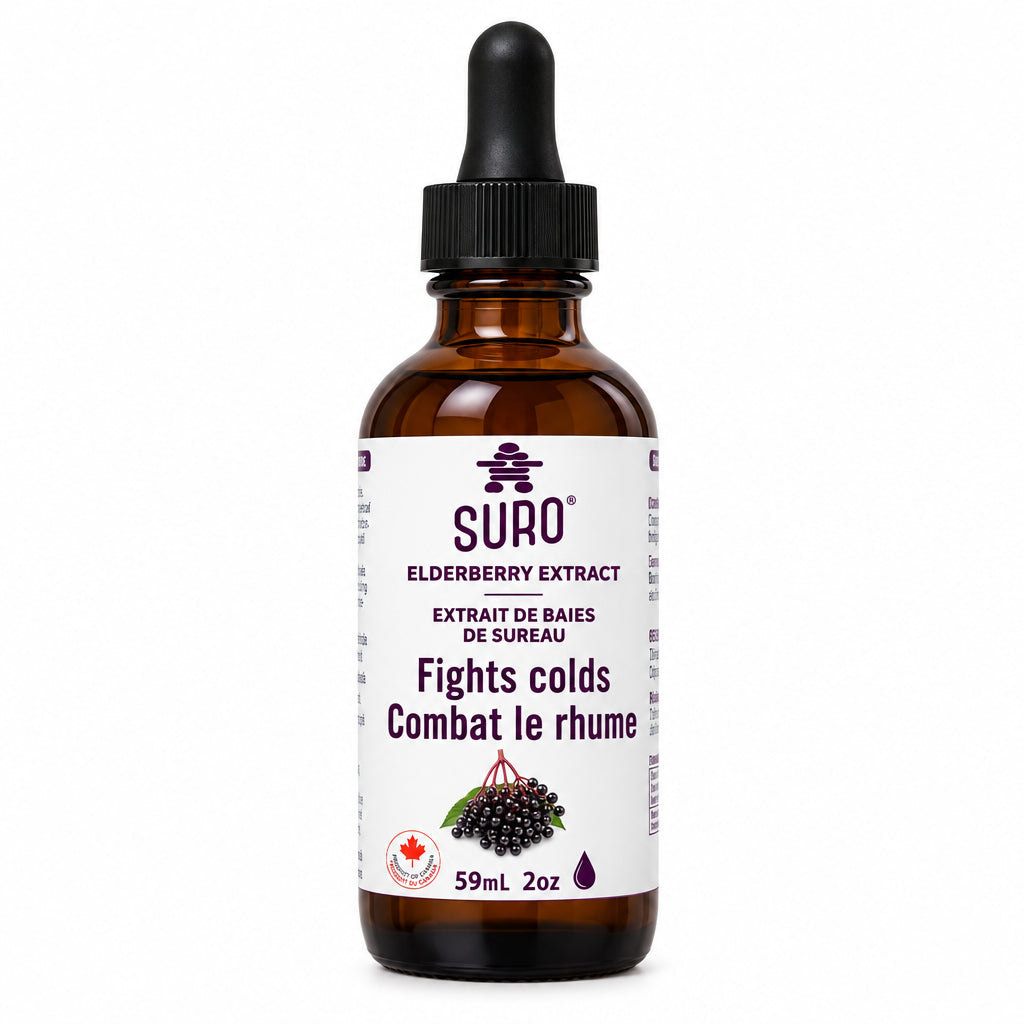Suro Organic Elderberry Tincture 59 mL - Nutrition Plus