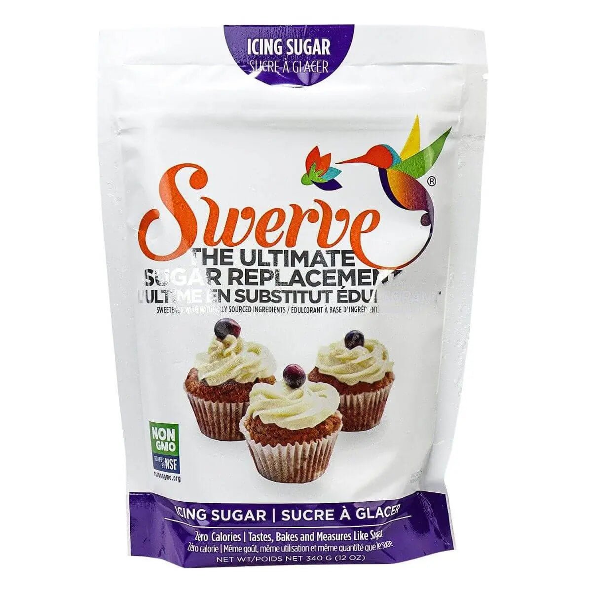Swerve Sweetener With Natural Ingredients Icing Sugar 340 Grams - Nutrition Plus