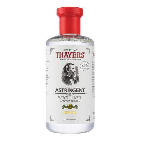 Thayers Witch Hazel Lemon Astringent Aloe Vera 355mL - Nutrition Plus