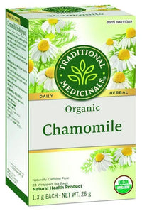 Thumbnail for Traditional Medicinals - Organic Classic Chamomile Tea, 20 Bags - Nutrition Plus