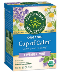 Thumbnail for Traditional Medicinals - Organic Cup of Calm® Tea, 16 Bags - Nutrition Plus