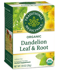 Thumbnail for Traditional Medicinals - Organic Dandelion Leaf & Root Tea, 16 Bags - Nutrition Plus