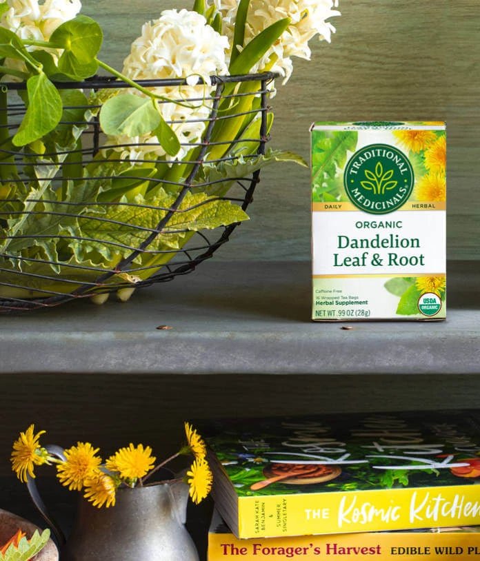 Traditional Medicinals - Organic Dandelion Leaf & Root Tea, 16 Bags - Nutrition Plus