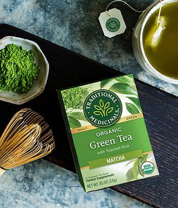 Traditional Medicinals Organic Green Tea Matcha 16 Tea Bags - Nutrition Plus