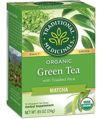 Traditional Medicinals Organic Green Tea Matcha 16 Tea Bags - Nutrition Plus