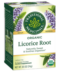 Thumbnail for Traditional Medicinals - Organic Licorice Root Tea, 16 Bags - Nutrition Plus