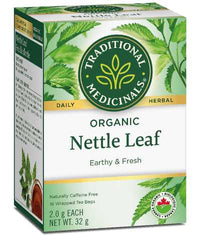 Thumbnail for Traditional Medicinals Organic Nettle Leaf Tea 16 Tea Bags - Nutrition Plus