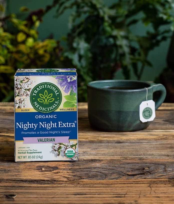 Traditional Medicinals - Organic Nighty Night Extra® Tea, 16 Bags - Nutrition Plus