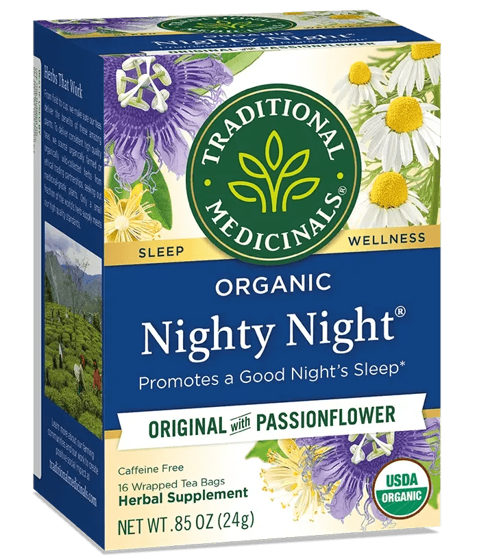 Traditional Medicinals - Organic Nighty Night® Tea, 16 Bags - Nutrition Plus