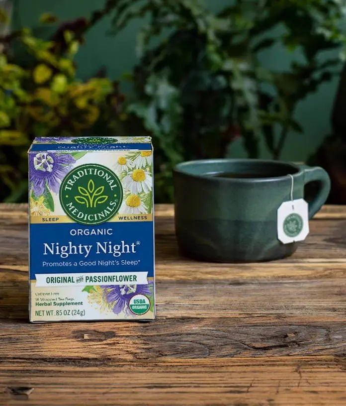 Traditional Medicinals - Organic Nighty Night® Tea, 16 Bags - Nutrition Plus