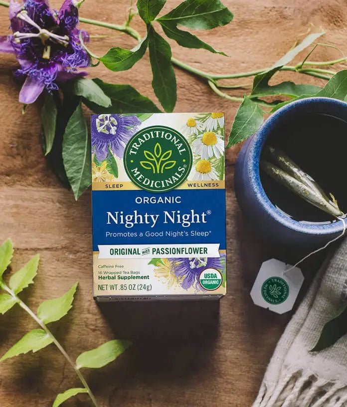 Traditional Medicinals - Organic Nighty Night® Tea, 16 Bags - Nutrition Plus