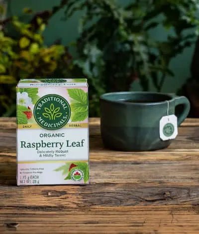 Traditional Medicinals Organic Raspberry Leaf Tea 16 Tea Bags - Nutrition Plus