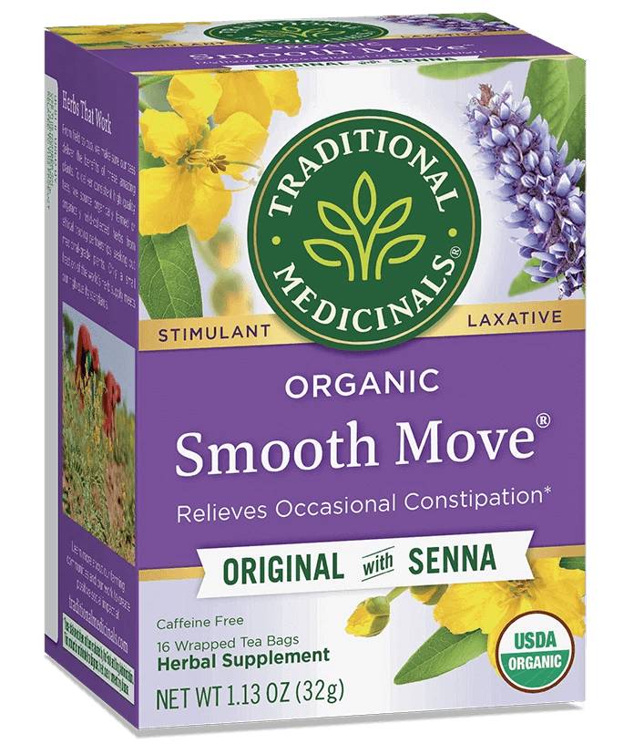 Traditional Medicinals - Organic Smooth Move® Tea, 16 Bags - Nutrition Plus
