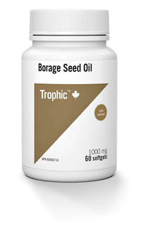 Thumbnail for Trophic Borage Seed Oil 60 Softgels - Nutrition Plus