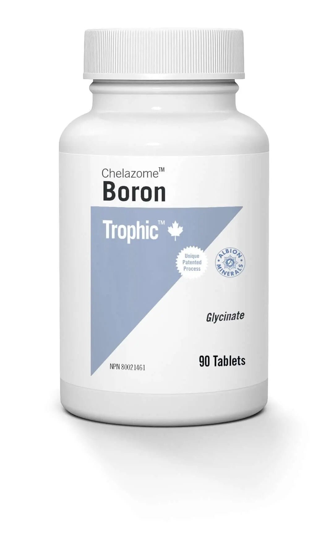 Trophic Boron 3 mg 90 Tablets - Nutrition Plus