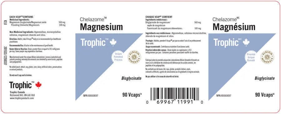 Trophic Magnesium Bisglycinate - Nutrition Plus