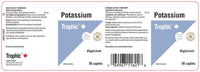 Thumbnail for Trophic Potassium 90 Caplets - Nutrition Plus